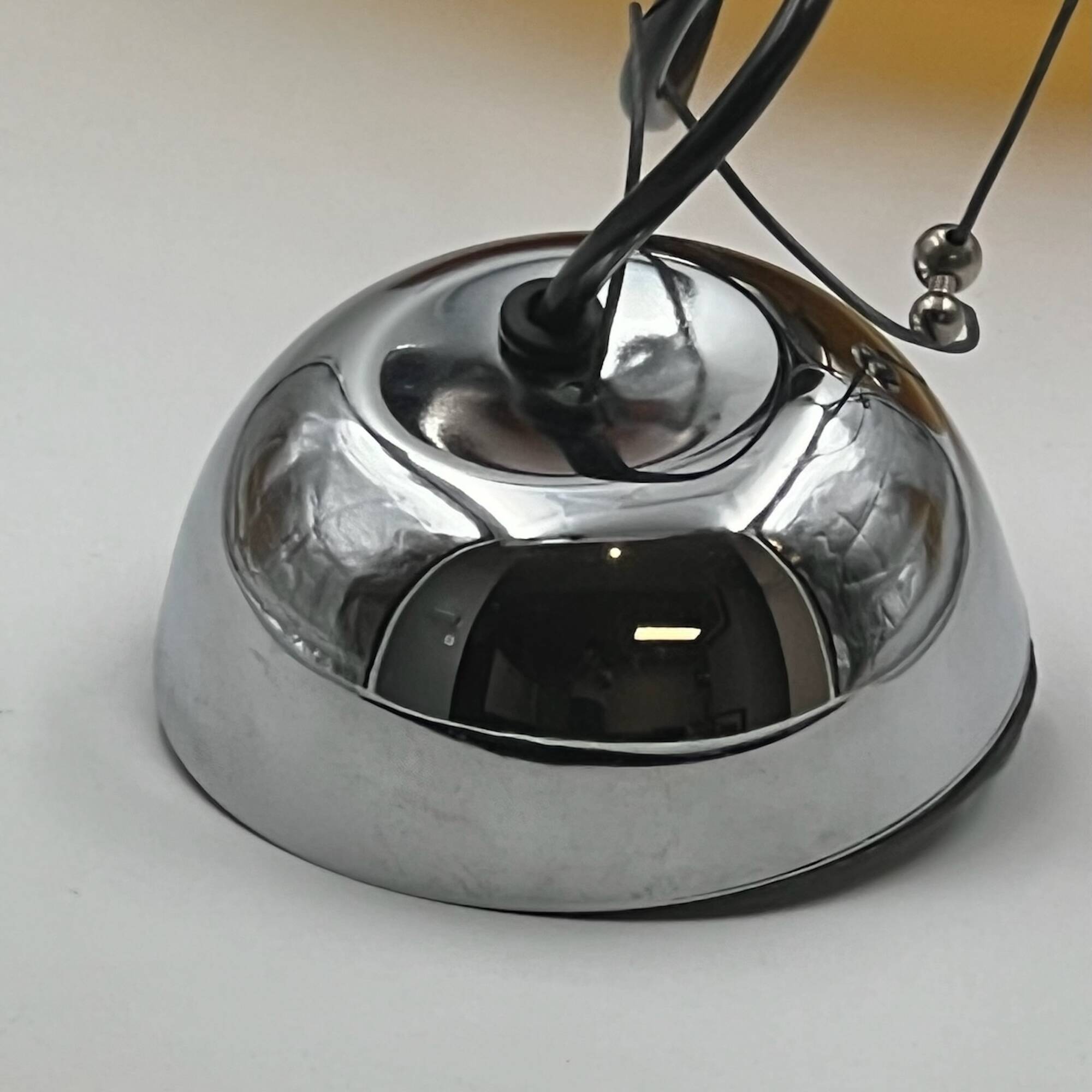 Murano amber glass chandelier from the 70s Tony Zuccheri design for Veart