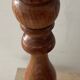 Large vintage Delbru wooden pepper mill