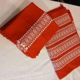 Tablecloth + 12 old napkins