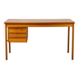 Teak Desk with movable table top by Løvig, 1960s