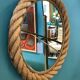 Round mirror rope  26x26cm