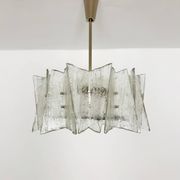 Chandelier en verre de glace autrichien