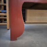 Burgundy Chinese cabinet