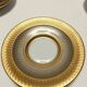 Set of Eleven Porcelain and Pure Gold Coffee Cups by Hutschenreuther, Germa