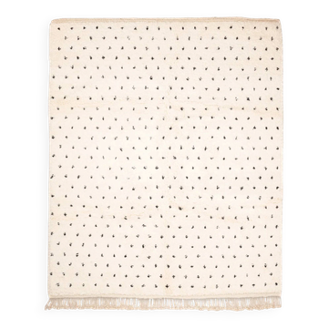 Tafraout – Black and white Berber rug