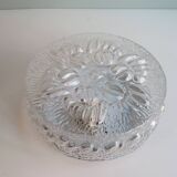 Glass ceiling light 1960 Germany