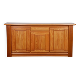 Vintage elm sideboard from the 1980s