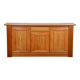 Vintage elm sideboard from the 1980s