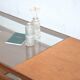 Table basse par G-plan plateau verre 136 cm