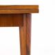 Art Deco square table, Poland, 1940s. After renovation.