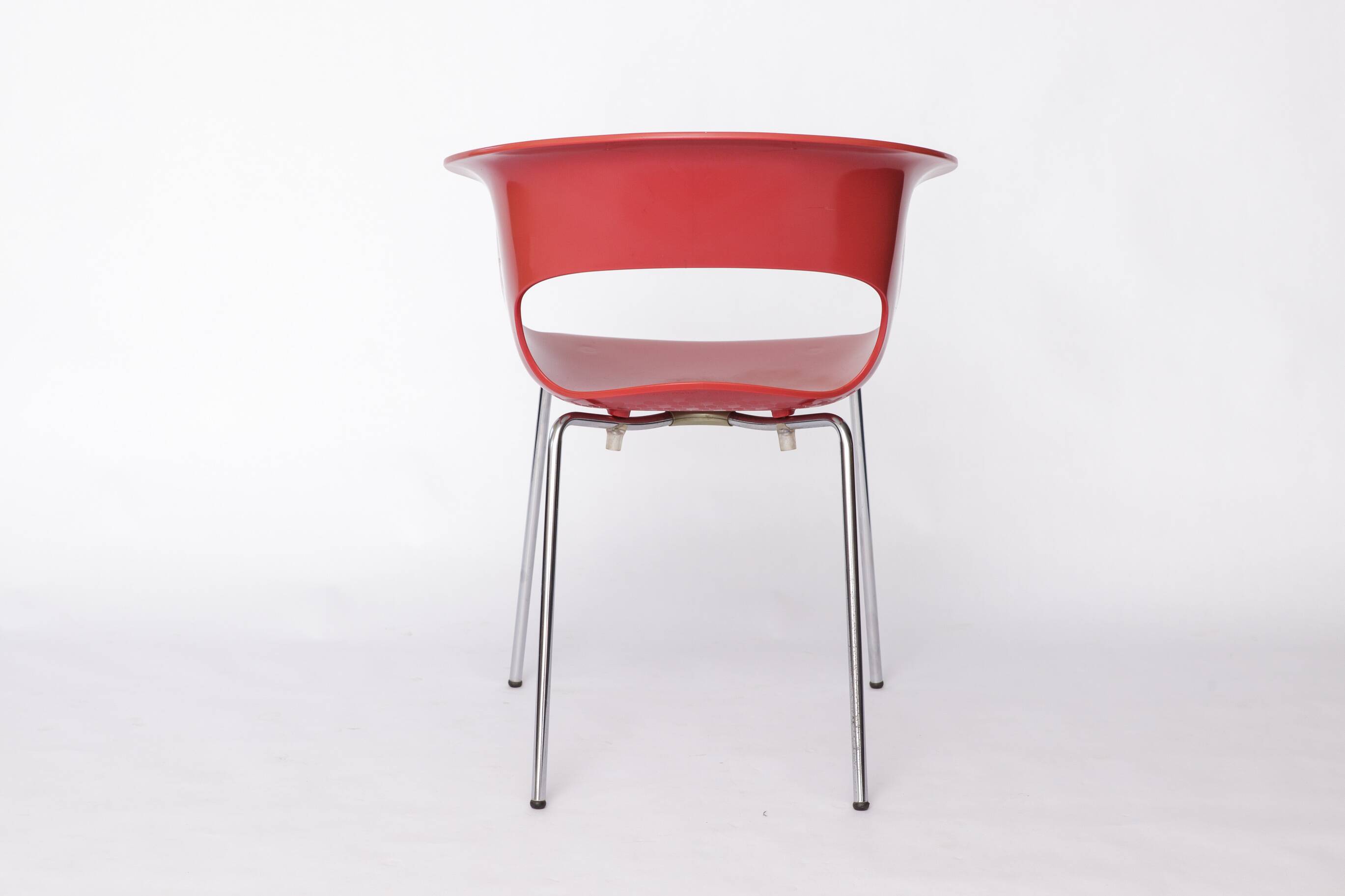 Set of 4 SCAB Design “Miss B” Chairs – Italian Stackable Chairs, 1990s