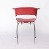 Set of 4 SCAB Design “Miss B” Chairs – Italian Stackable Chairs, 1990s