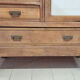 Parisian wooden wardrobe, 3 in 1, vintage 60s