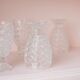 6 verres ananas vintage