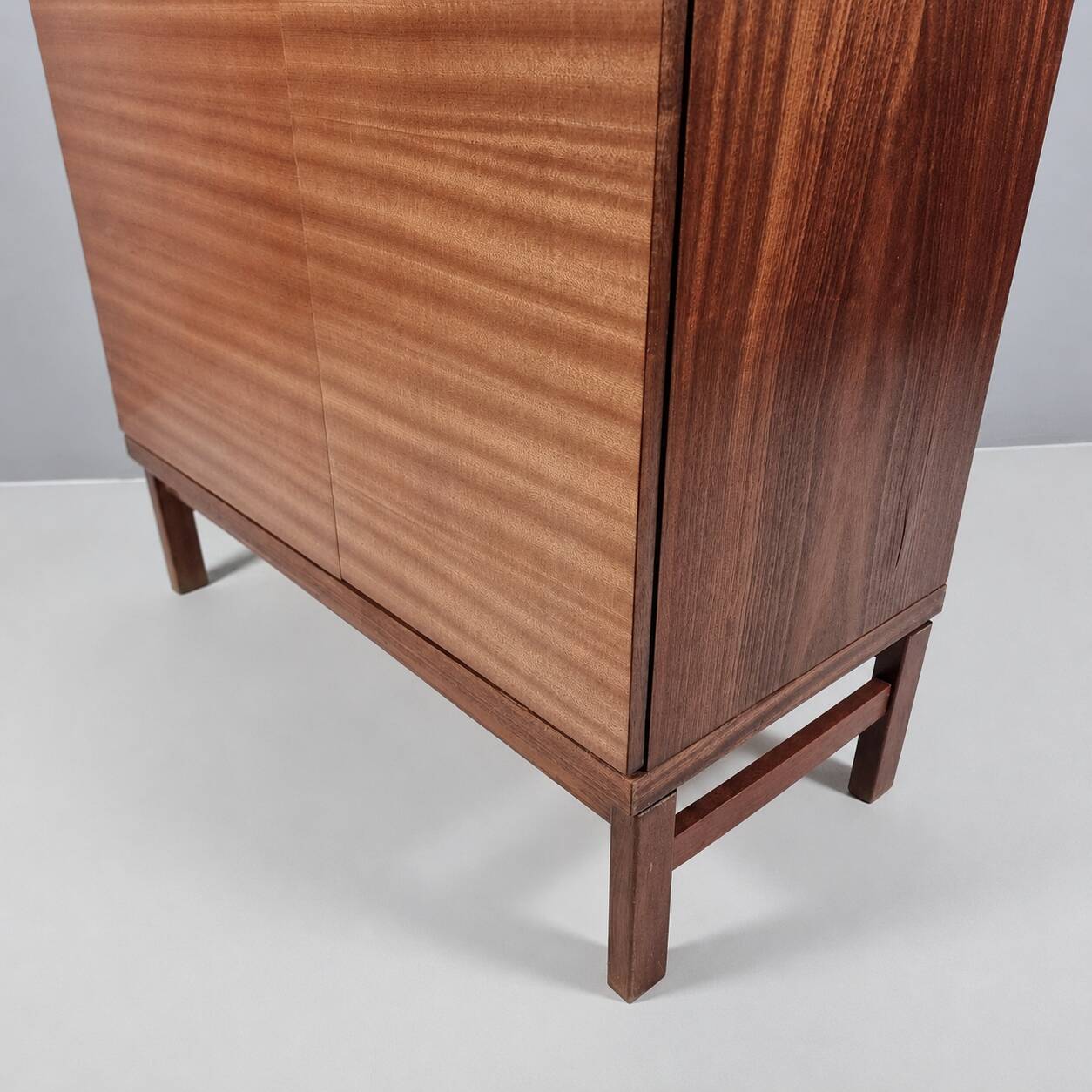 Vintage Wardrobe in Beech, 1970s