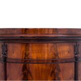 Biedermeier pillar chest of drawers, Northern Europe, around 1850.