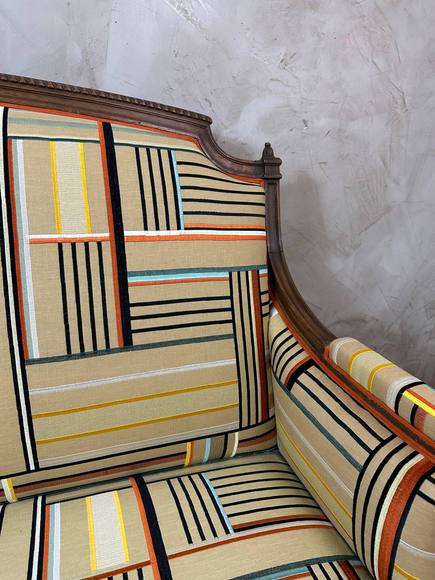 Louis XVI style sofa refurbished