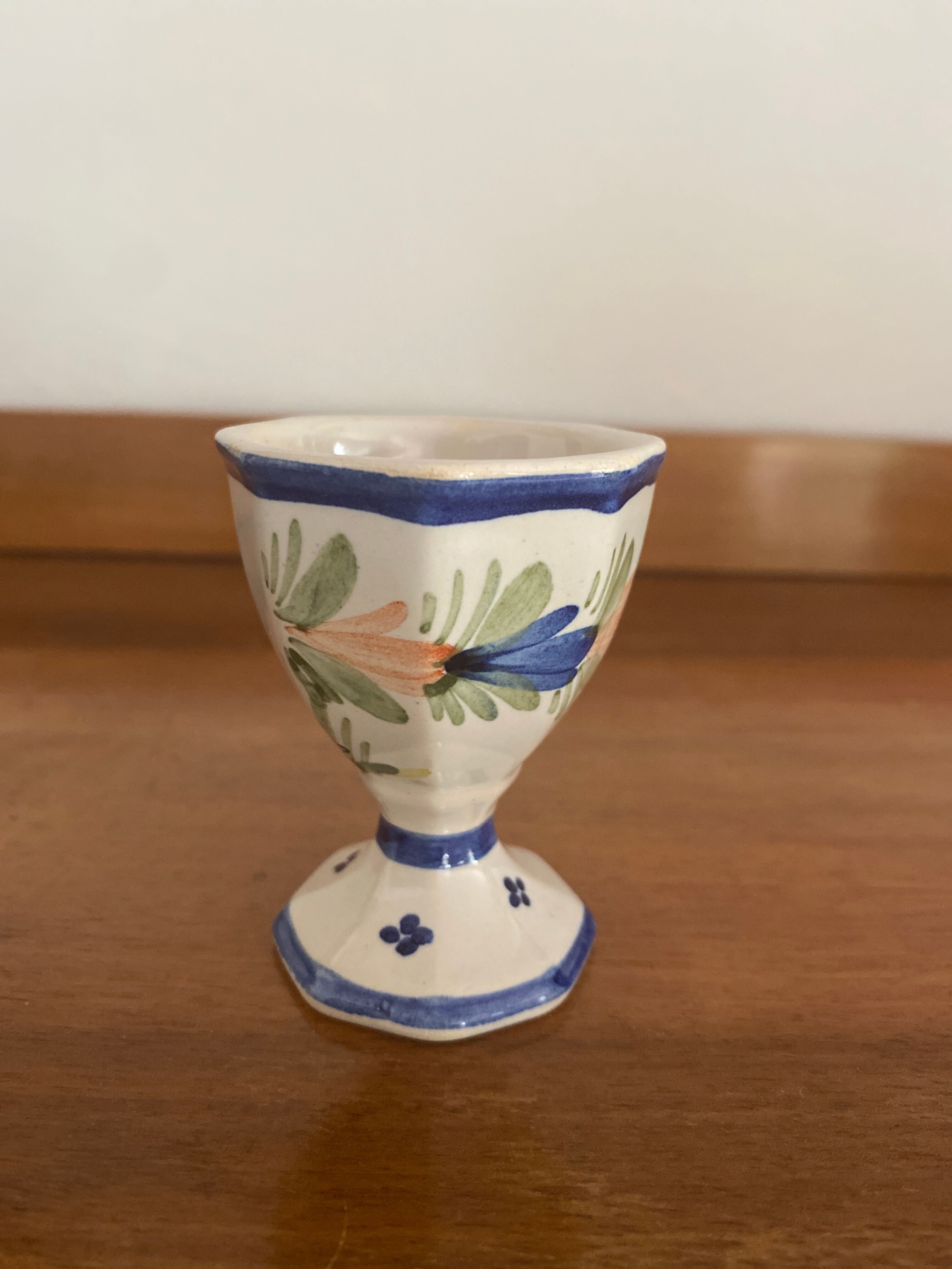 Coquetier faience Quimper