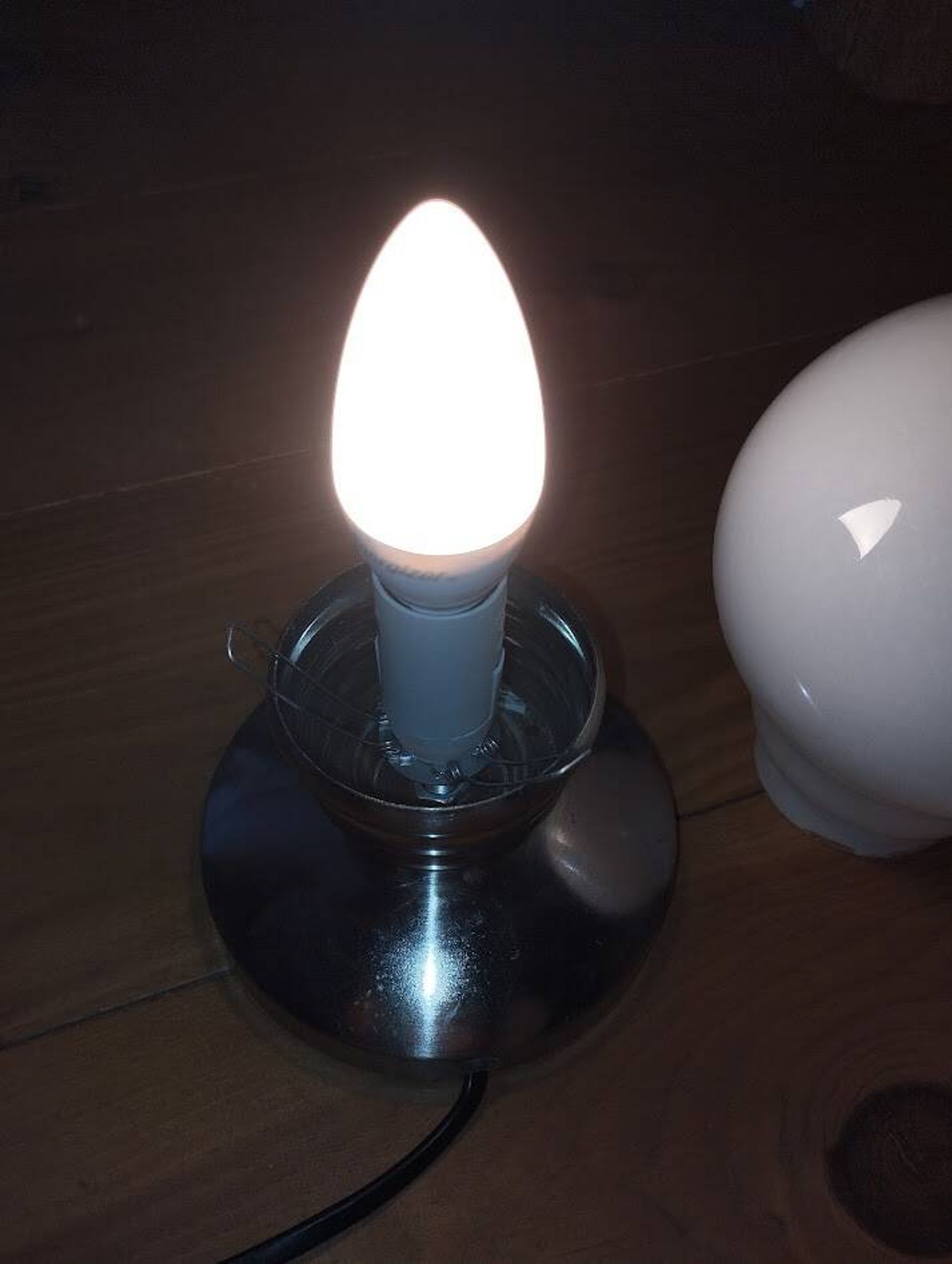 Vintage Pop Art desk lamp, designer table lamp