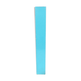 Sky blue metal sign letter