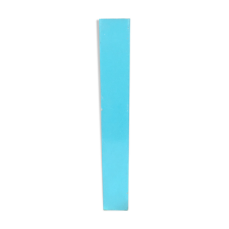 Sky blue metal sign letter