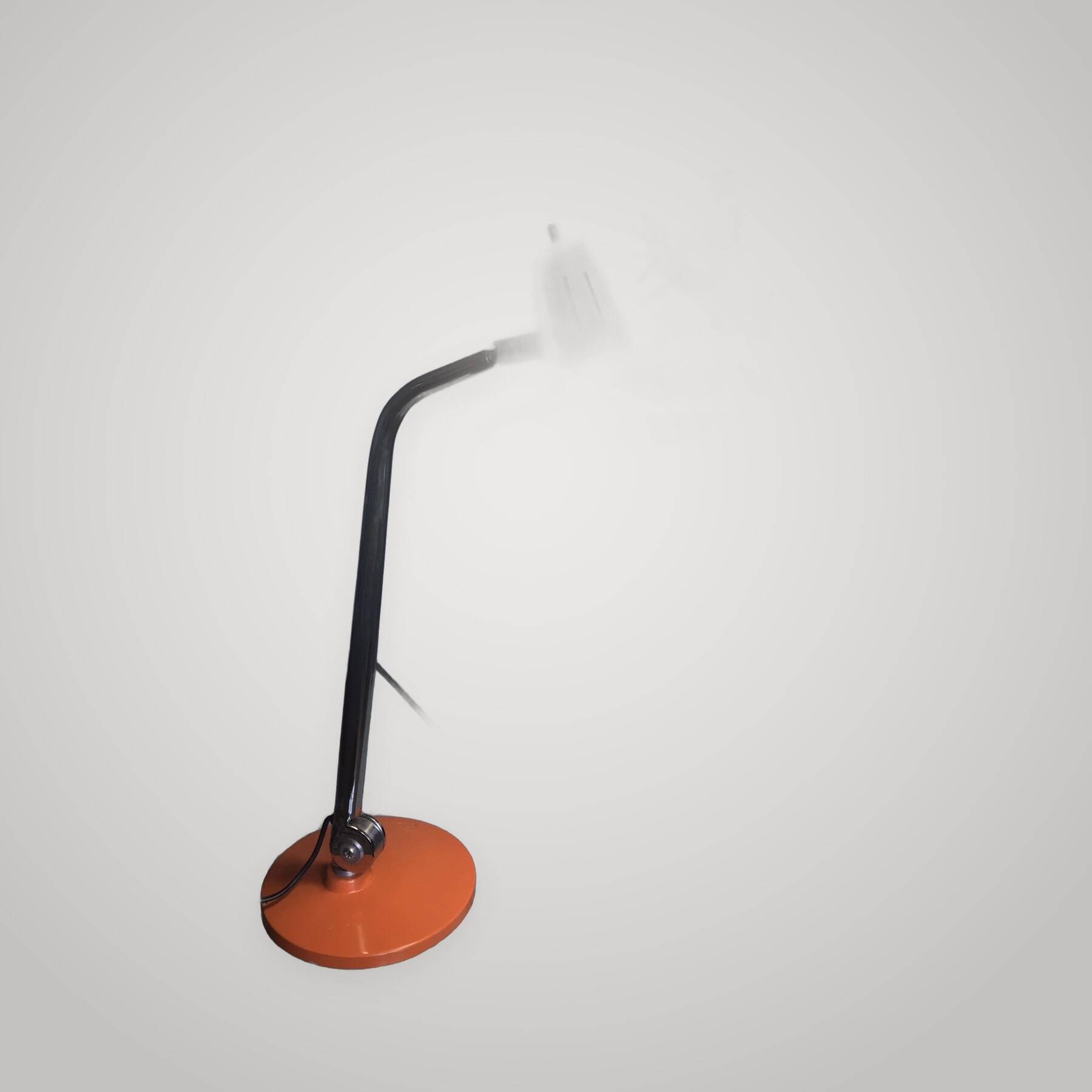 Fase Desk Lamp, Madrid Model Fario 1960 Orange