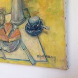 Tableau huile sur toile XXème siècle