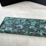 Box of 9 knife holders in Hungarian crystal, ruler shape