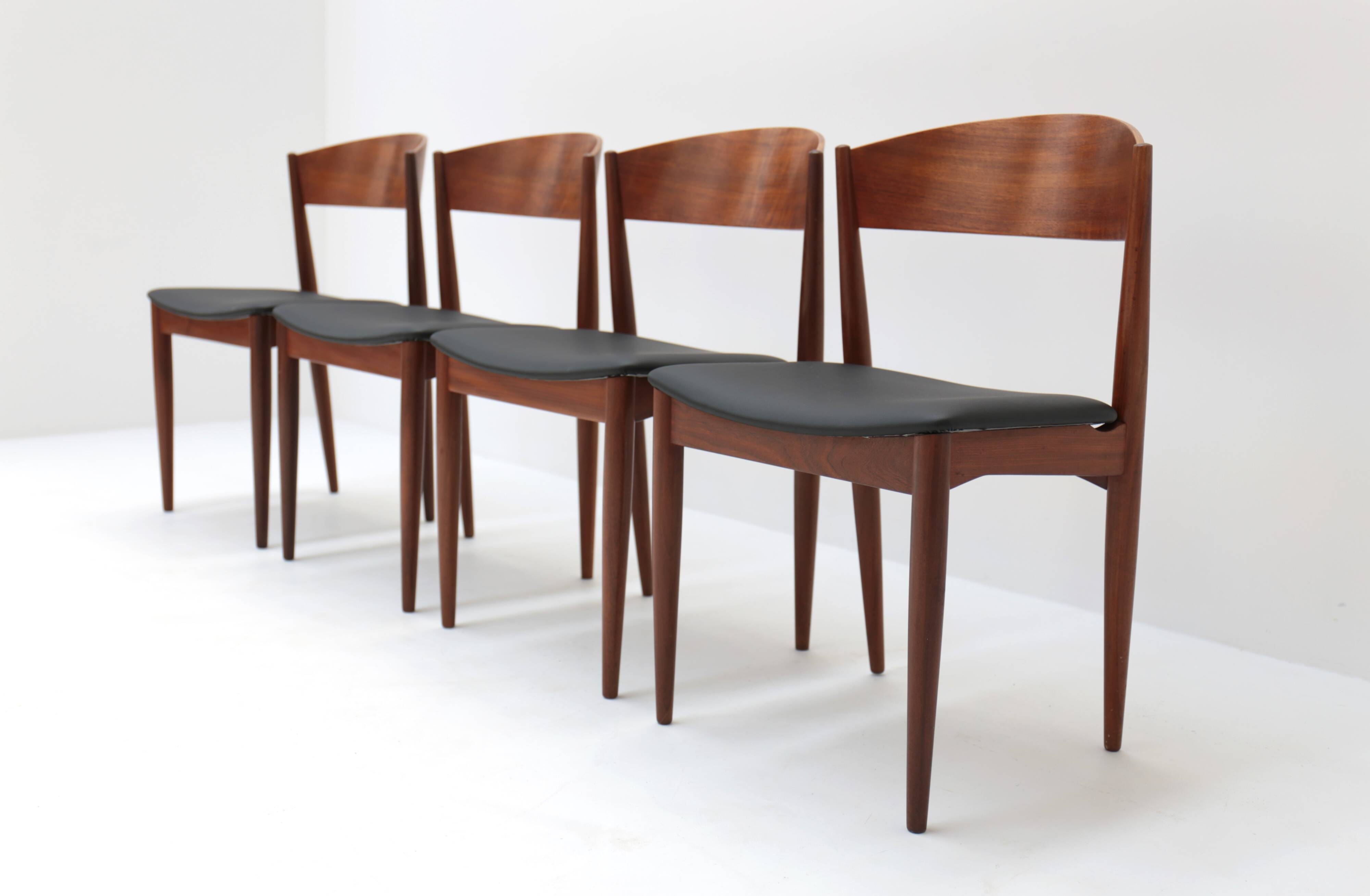 Set of 4 Danish chairs Jydsk Mobelindustri, 1960s