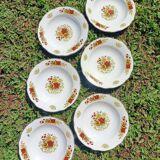 Soup plates x6 Digoin Sarreguemines 💐