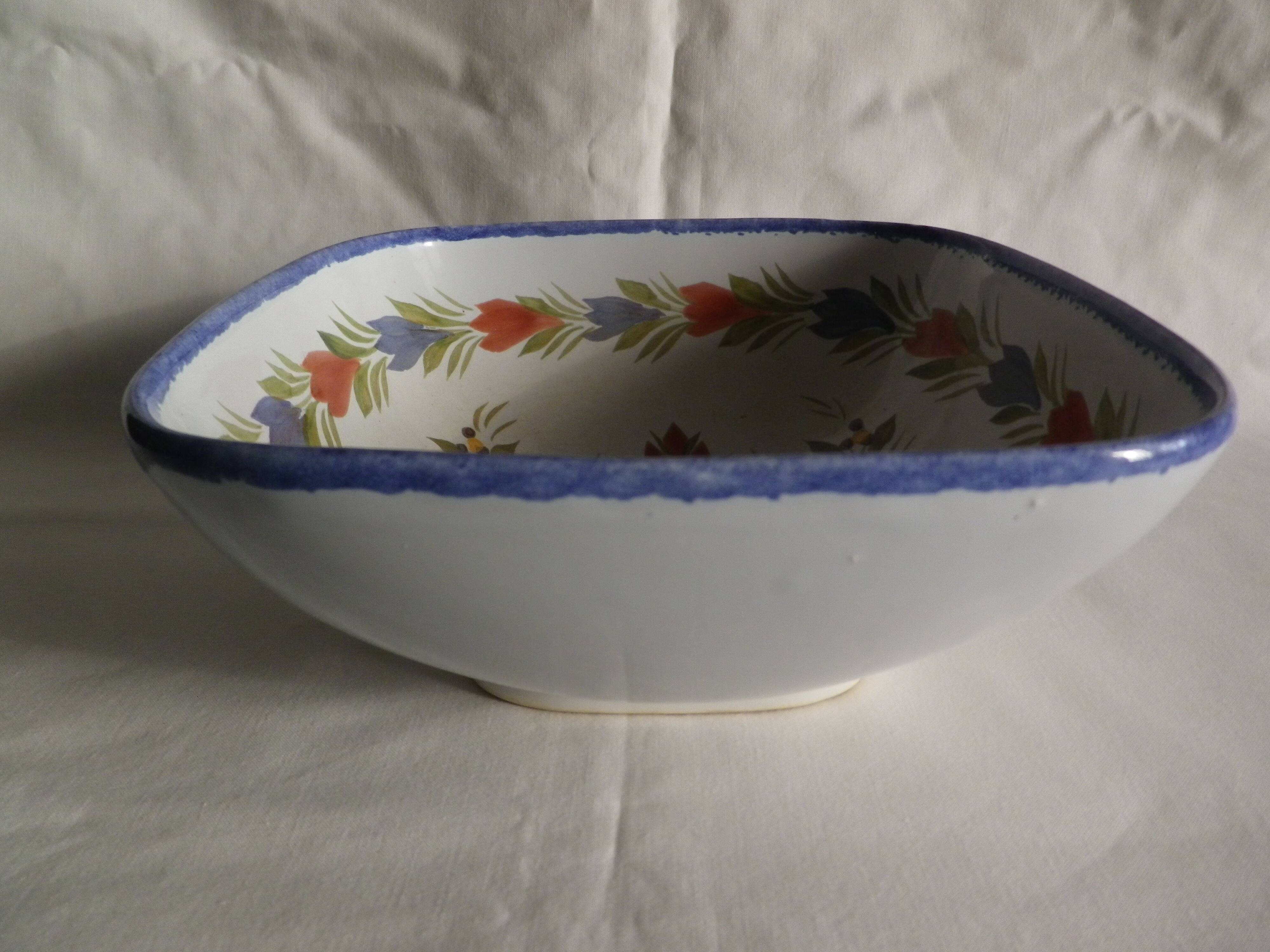 Quimper salad bowl