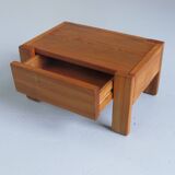 Coffee or bedside table in oiled elm