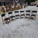 6 vintage chairs from the 60s