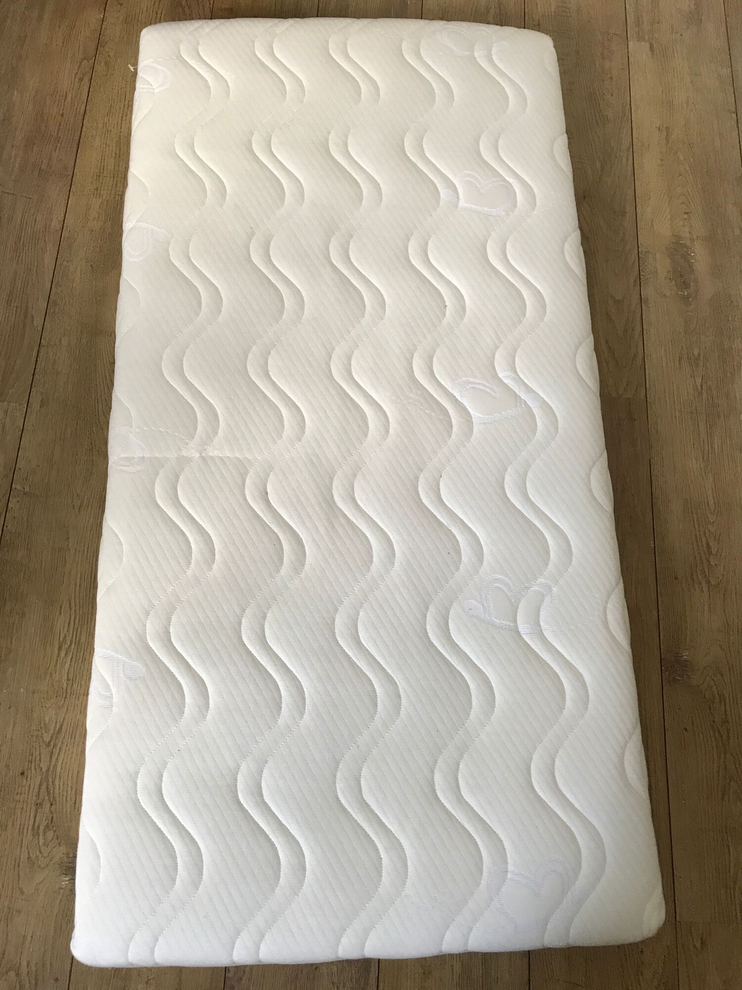 Baudou/Bonpoint bar bed in white metal for children