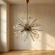 Chandelier “EXPLOSE” by René Roubíček, sculptural art glass ceiling light
