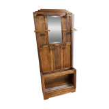 Wooden coat rack