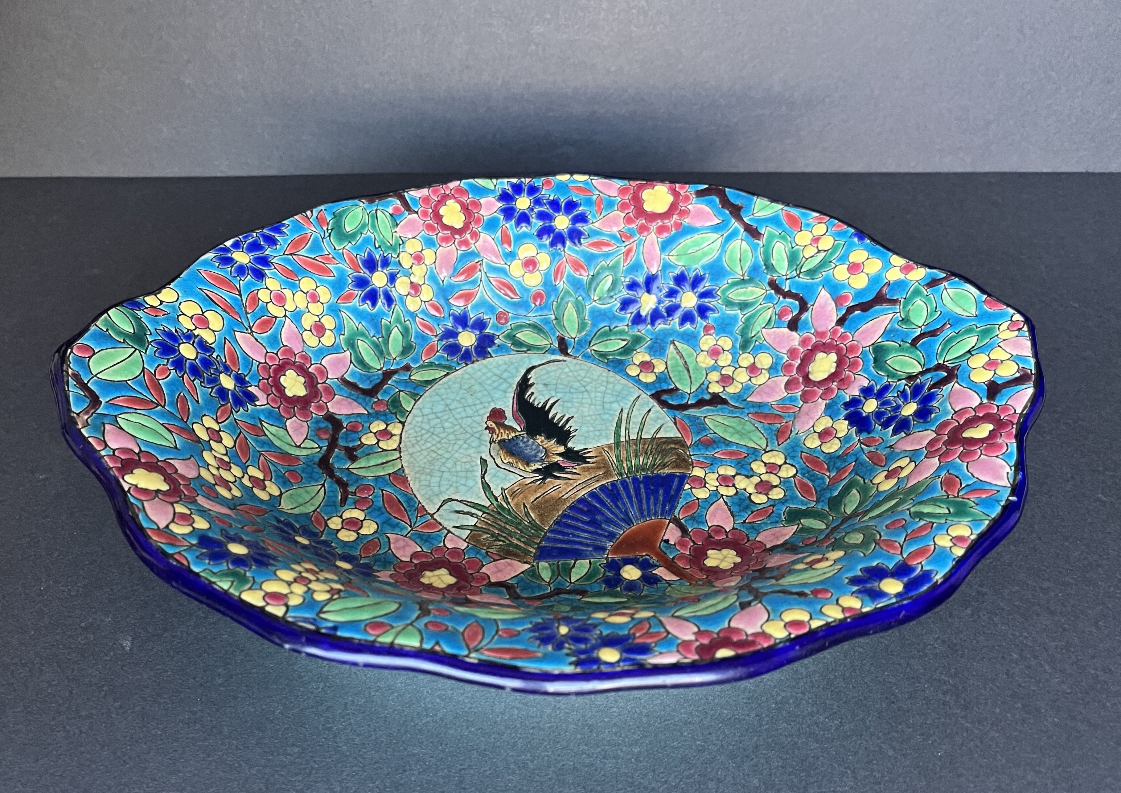 Bannette en émaux de Longwy