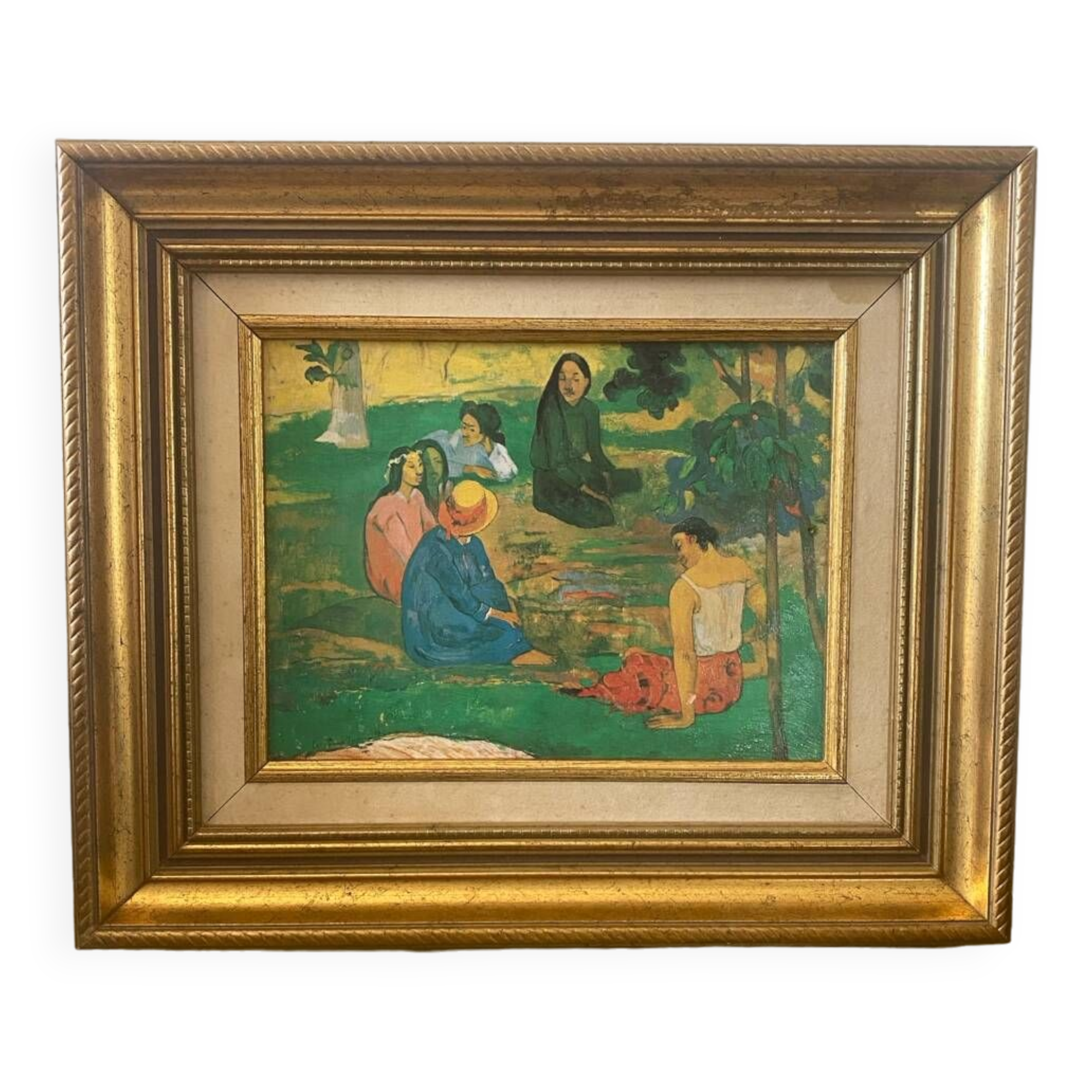 Reproduction parau parau Paul Gauguin