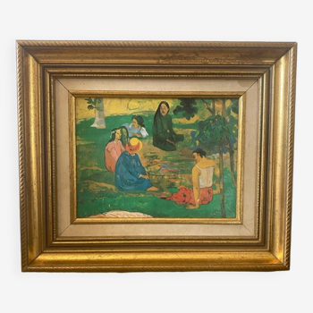 Reproduction parau parau Paul Gauguin