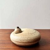 Japandi vase designed by Freek Berends, 1970s ceramic.