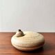 Japandi vase designed by Freek Berends, 1970s ceramic.