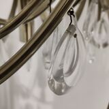 Chrome classic chandelier, 1960