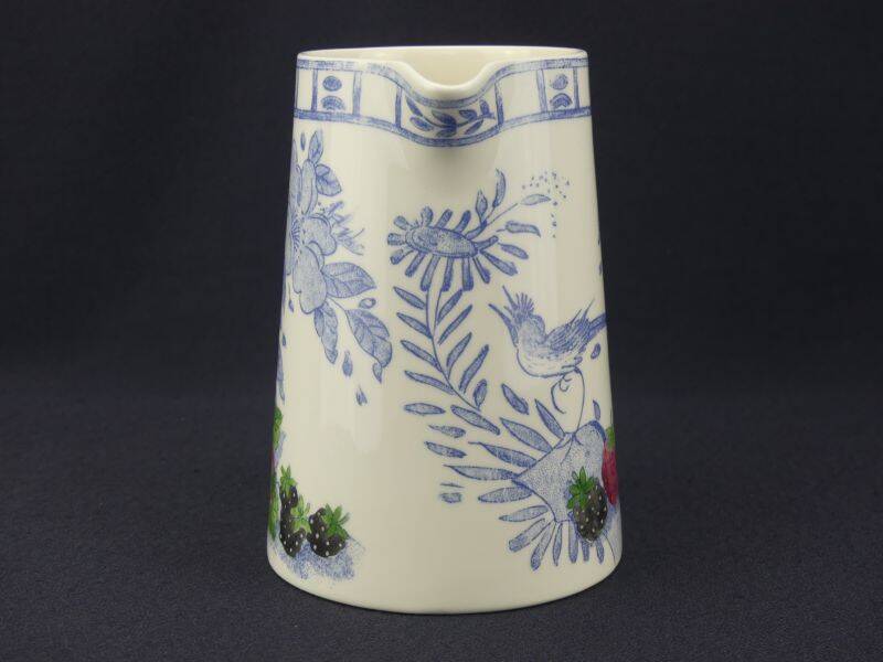 Gien, Oiseau Bleu, pichet 17 cm