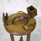 Art deco smoker's foot