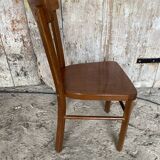 Vintage Children's Chair in Old BAUMANN Bistro Style #D651