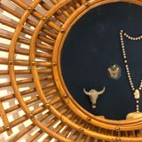 Ortif rattan mirror