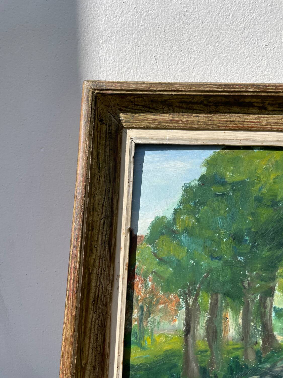 Impressionist style oil painting