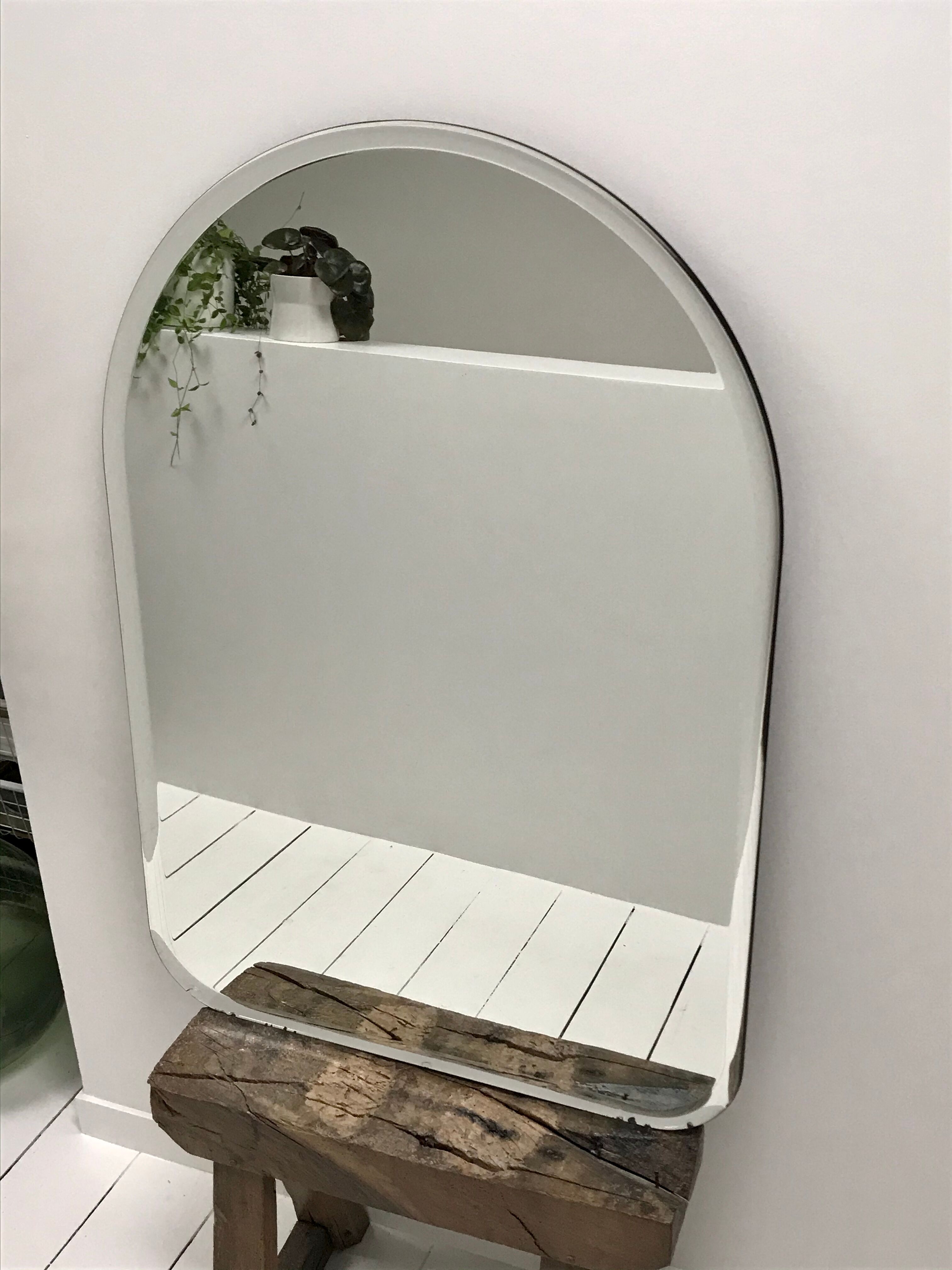 Half-circle mirror - 100x70cm