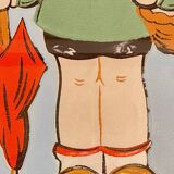 Screen printing on PAPER Medallion