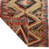 Anatolian handmade kilim rug 322 cm x 180 cm